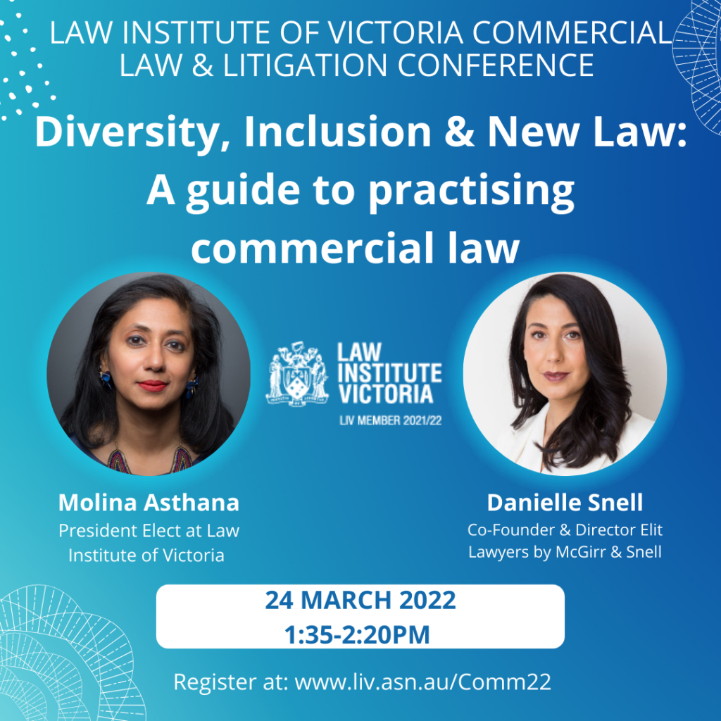 Diversity, Inclusion & New Law: A Guide To Practising Commercial Law ...